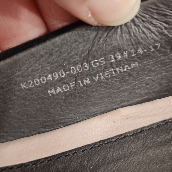 Camper Leather Suede Shoes Size 39 Black - Picture 5 of 10